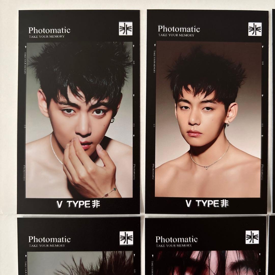 BTS V テテPhotomaticフォトカード TYPE 非 - メルカリ