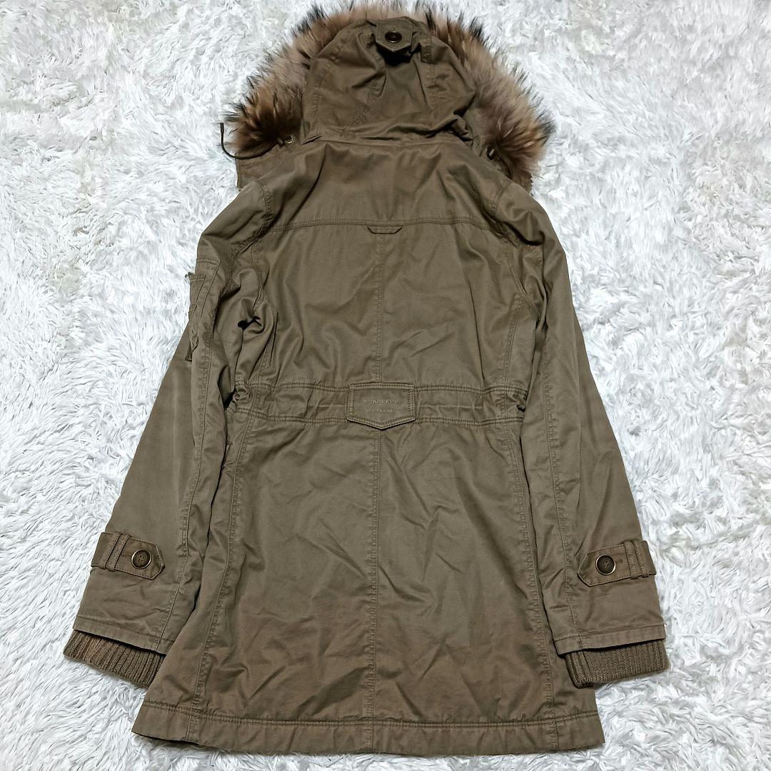 バーバリーブルーレーベル モッズコート ミリタリージャケット リアル