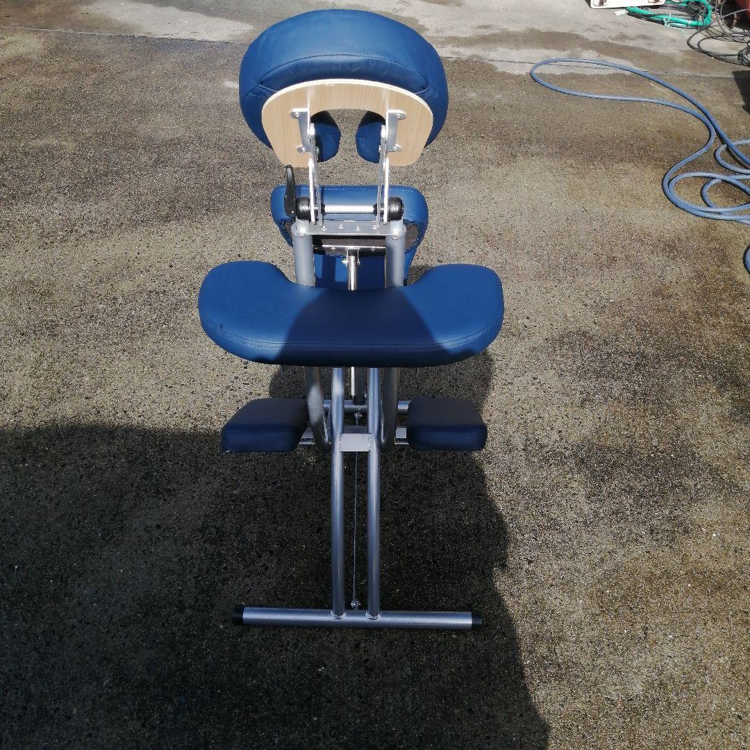 クイックマッサージチェア/折りたたみ式/超軽量/ダークブルー - メルカリ