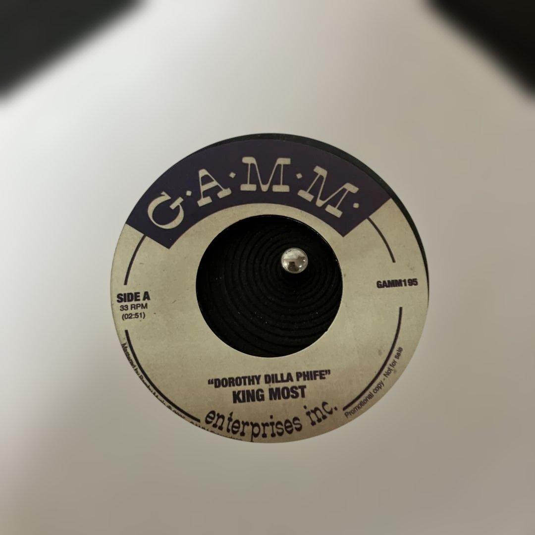 洋楽 KING MOST \"DOROTHY DILLA PHIFE\" / \"HONEY 洋楽 KING MOST 