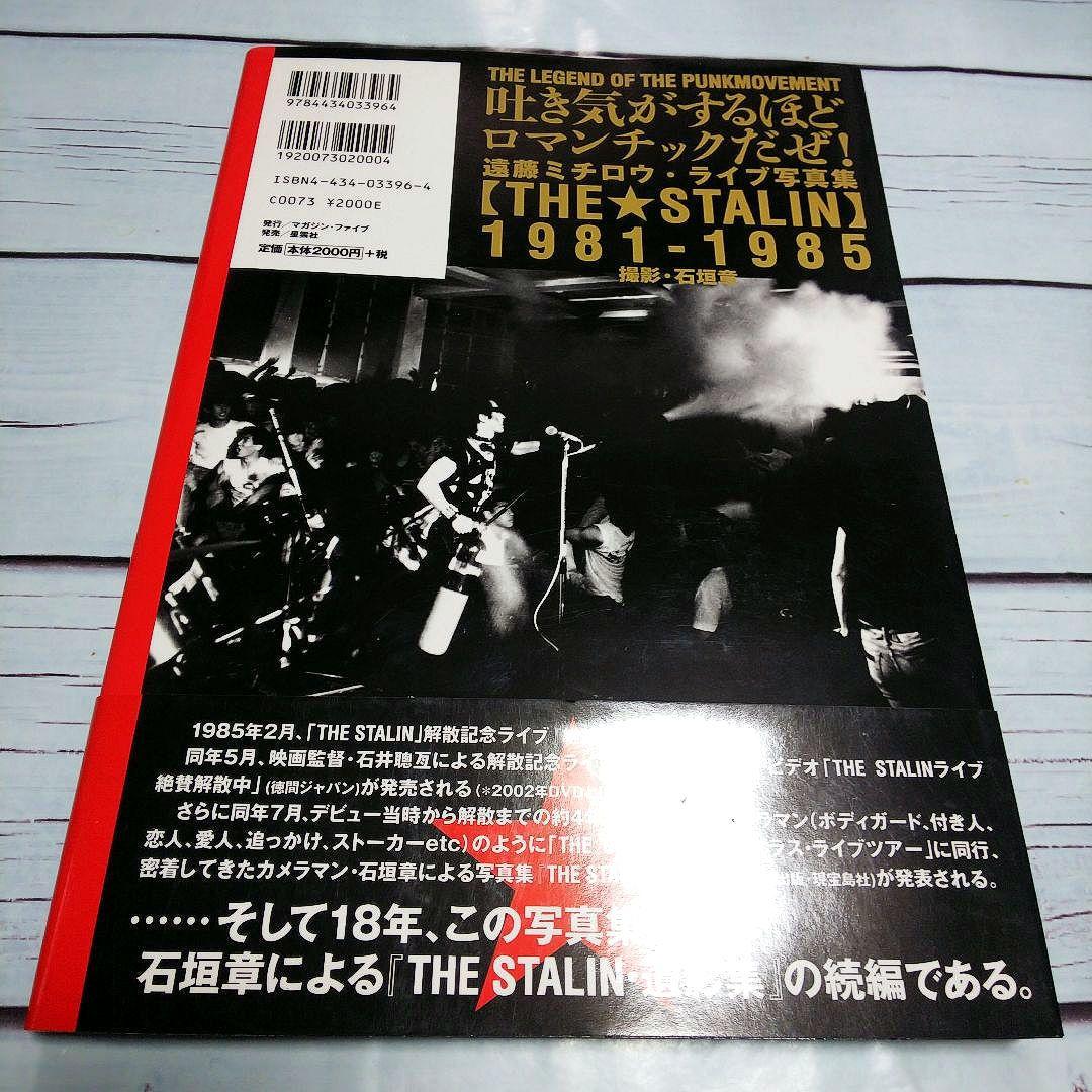 遠藤ミチロウ・ライブ写真集 吐き気がするほどロマンチックだぜ ! ザ