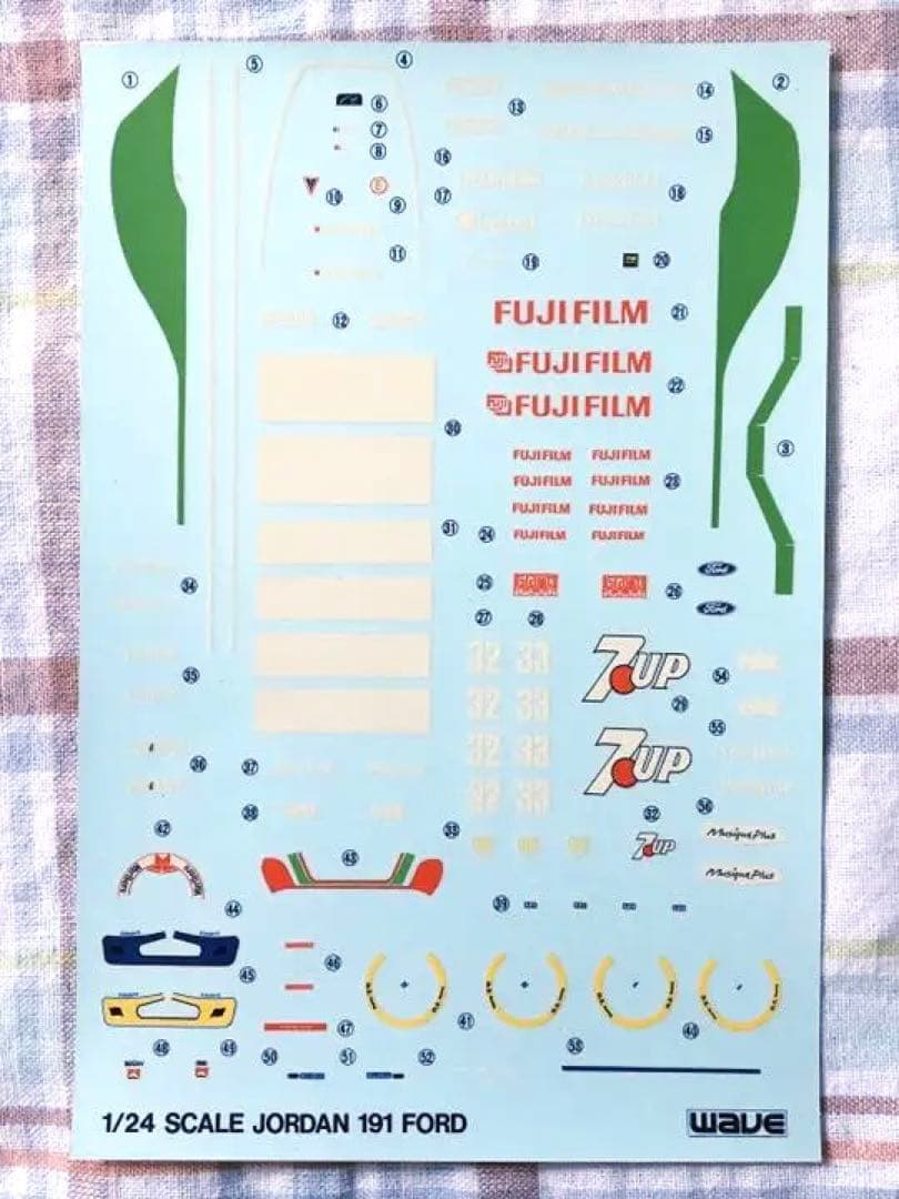 限定品 当時モノ WAVE 1/24 ペプシ・ジョーダン・フォード 191 日本