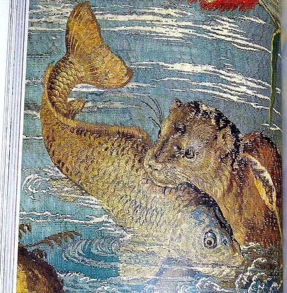 伝統織物タピスリー書○ヴァヴェル城タペストリー群 神話聖書の状景