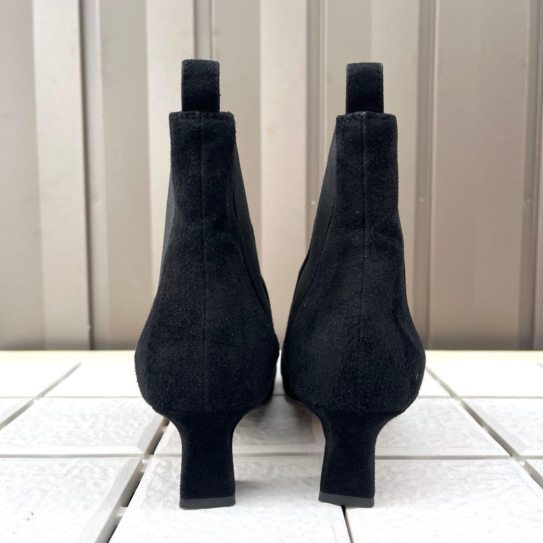 36 Roger Vivier サイドゴア ショートブーツ 黒 23 - メルカリ