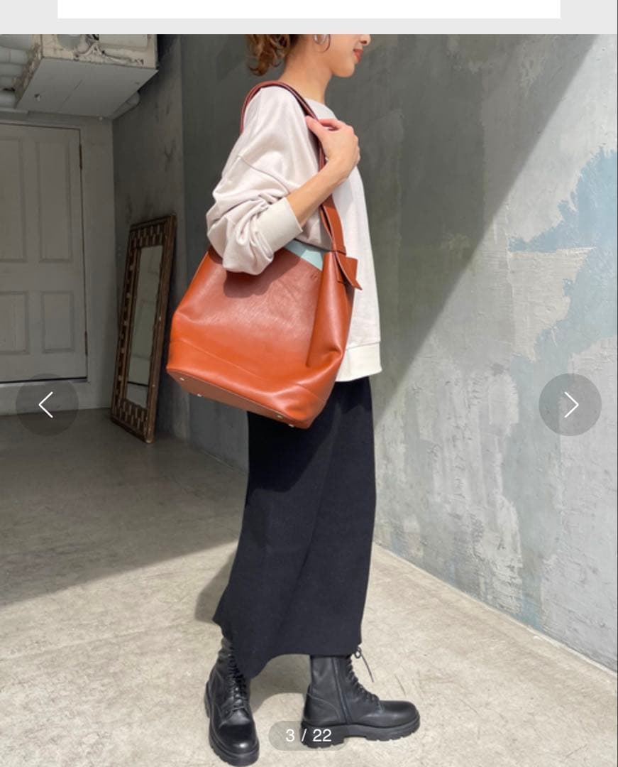 FABIO RUSCONI/ファビオルスコーニ　レースアップブーツ　23.5cm