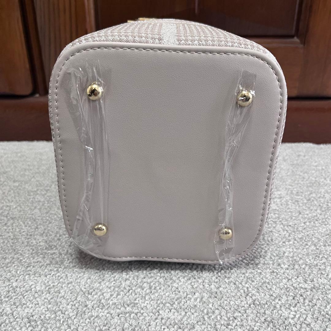 HLT Jacquard Vanity Bag nude pink - メルカリ