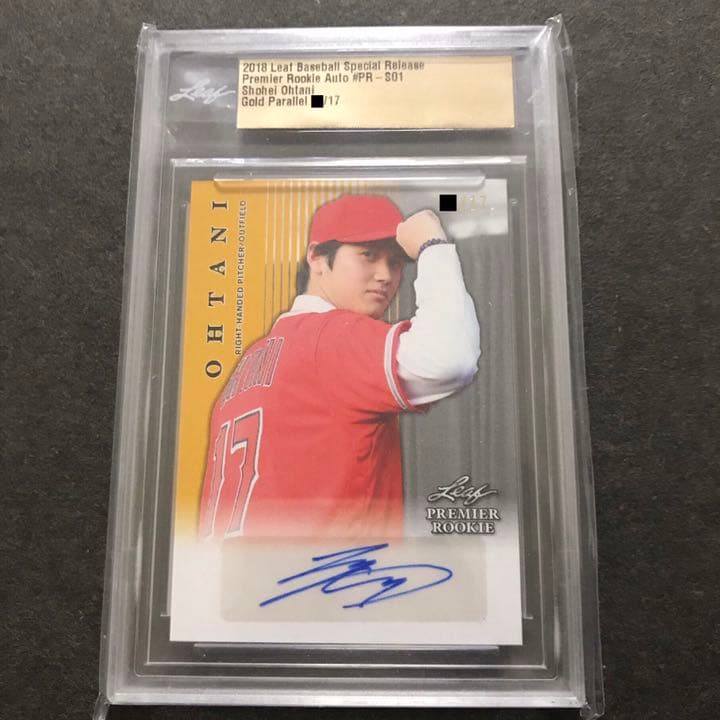 大谷翔平【17枚限定】直筆サインカード ルーキーカード - メルカリ