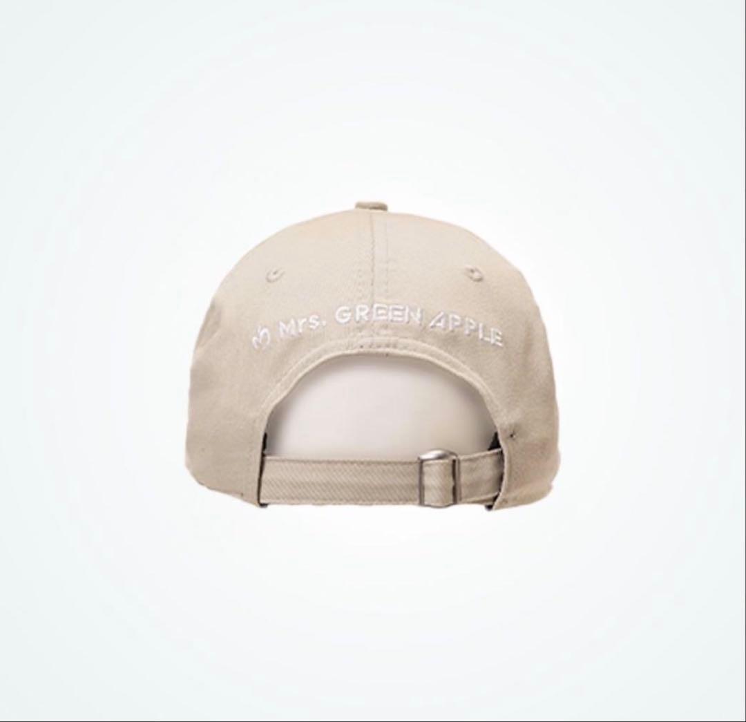 Mrs. GREEN APPLE ベージュキャップ スニダン当選品 ビンス付き - メルカリ