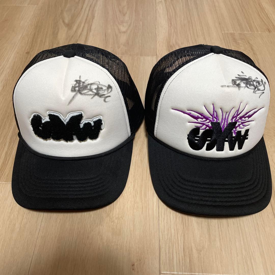 龍鬼 直筆サイン入り】dyw メッシュ キャップ セット - メルカリ