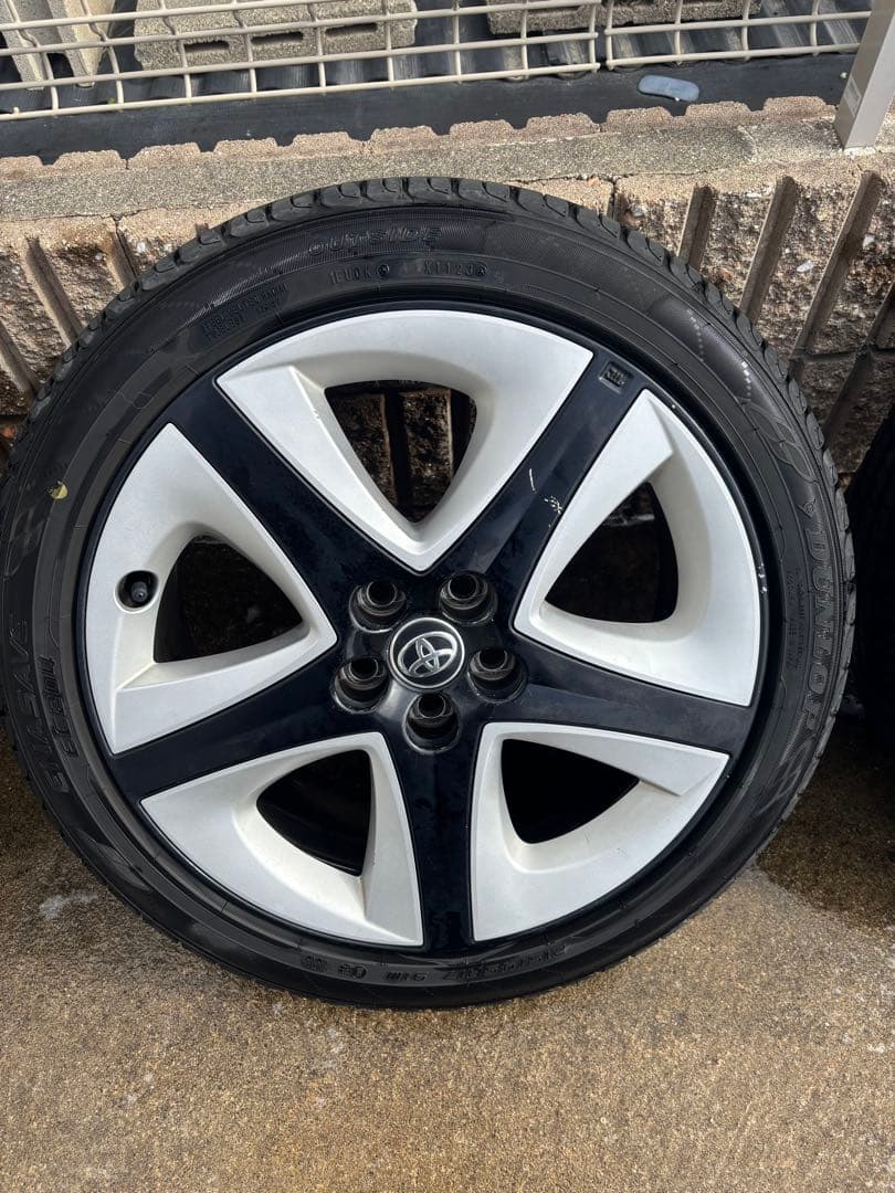 50プリウス 純正Sツーリングタイヤホイールセット　215/45/17R