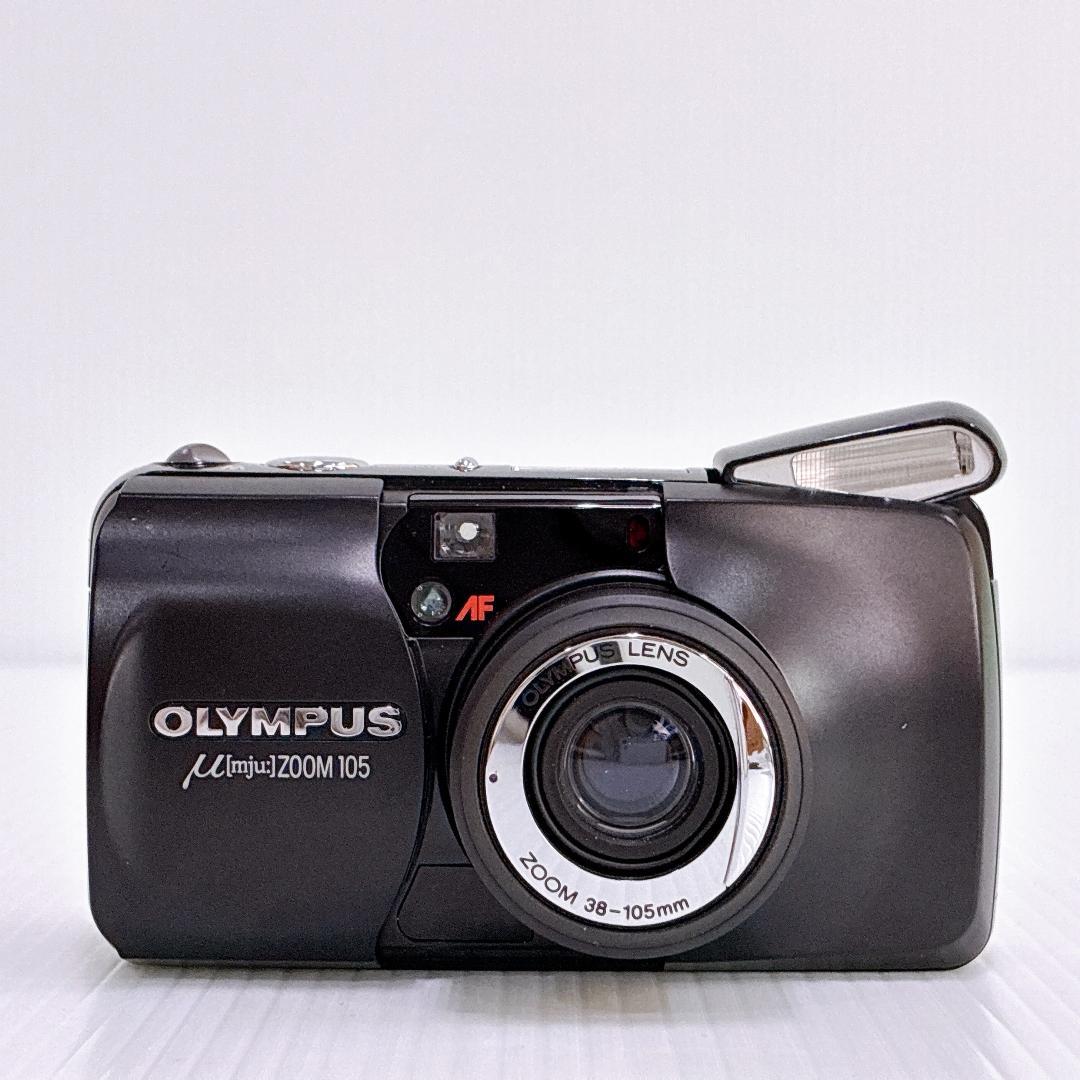 Y-067【完動品】OLYMPUS μ ZOOM 105 BLACK