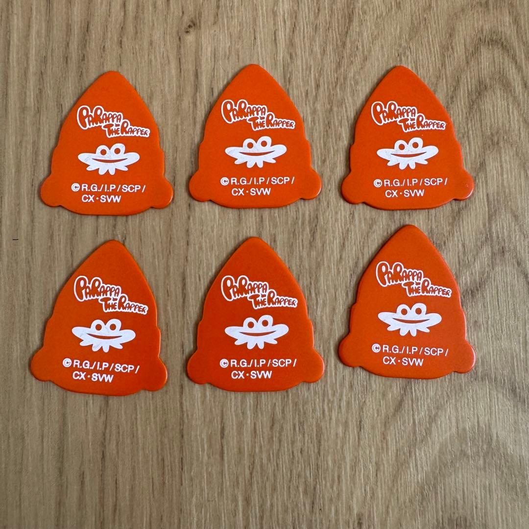 パラッパラッパー ギター ピック 6枚セット - メルカリ