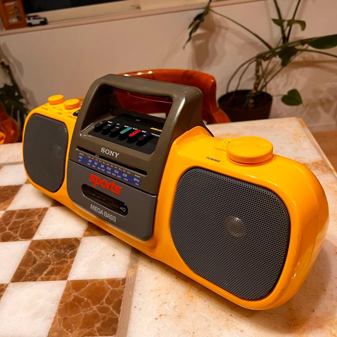 可動品] Sony Sports ソニースポーツラジカセ CFS-914 - メルカリ