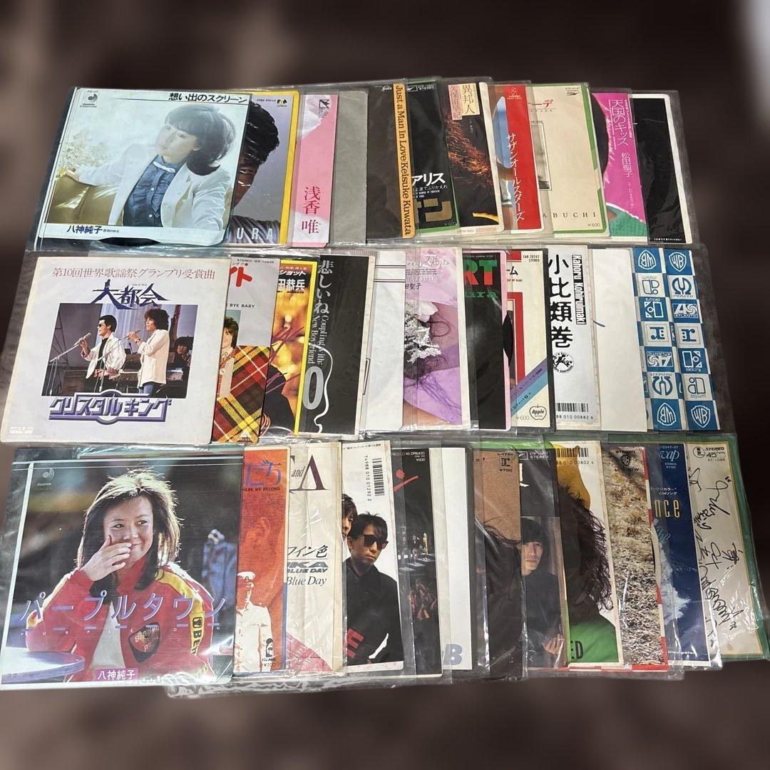 邦楽洋楽ミックスレコード ジャンク 大量 洋楽 邦楽 レコード まとめ売りEP 60枚くらい - メルカリ