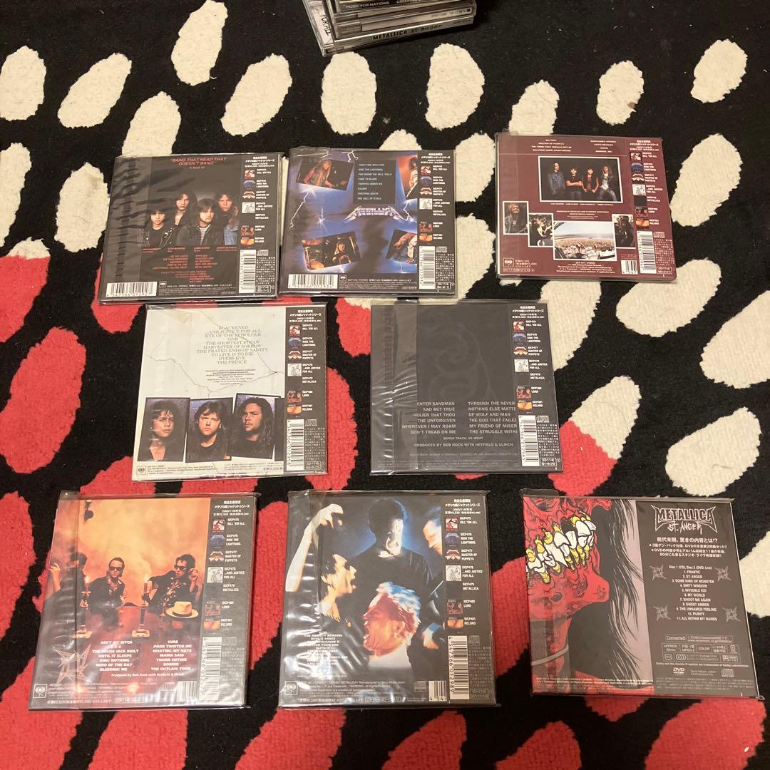 2003年版 METALLICA メタリカ 紙ジャケ一式+セイントアンガーの通販
