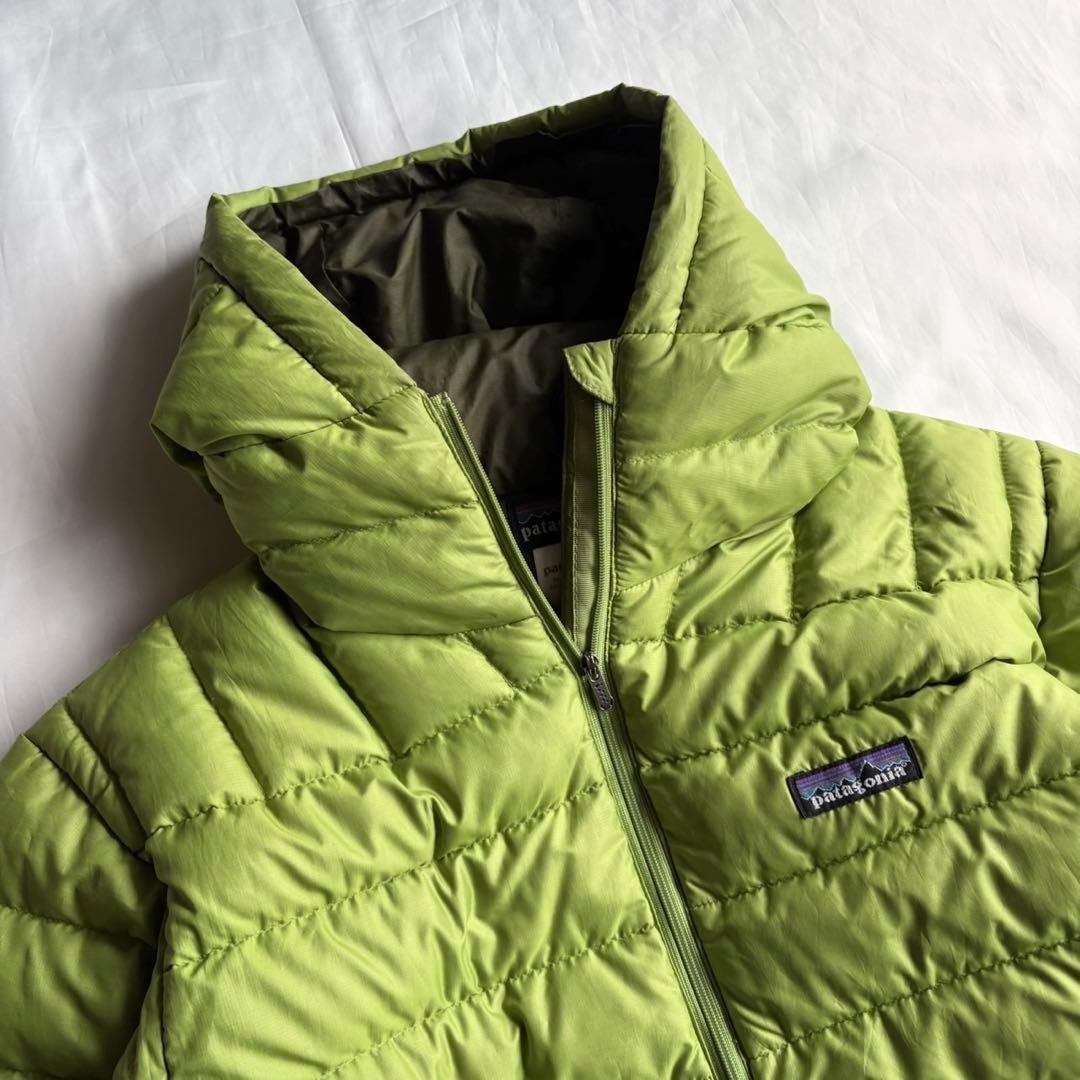 パタゴニア ダウンセーター アノラック プルオーバーフーディ ゲッコー