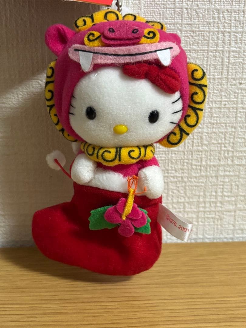ハローキティ 地域限定 クリスマス マスコット キーホルダー 沖縄 シーサー サンリオ ご当地ハローキティ キーホルダーマスコット 沖縄県シーサー