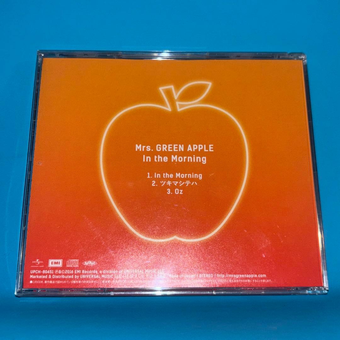 帯付き In the Morning Mrs.GREEN APPLE 通常盤 - メルカリ