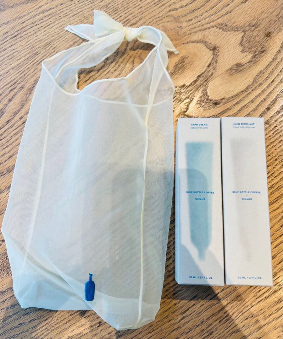 新品未使用】ブルーボトルコーヒー明洞カフェ限定ハンドスクラブ