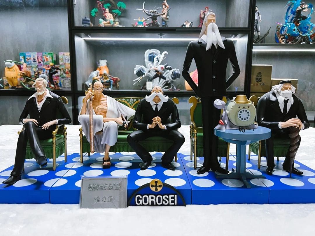 ONE PIECE ワンピース 世界政府 五老星 フィギュア ガレージキット