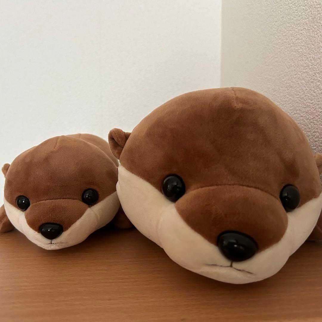 カワウソ ぬいぐるみ 水族館 ハッピーマリンくじ 2等 3等 - メルカリ