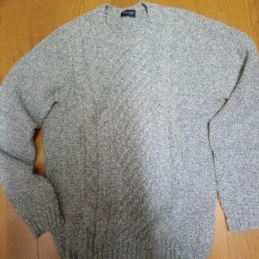 ドルモア グレー セーター 48 DRUMOHR（ドルモア） 【値下げ】Drumohr ウールニット グレー サイズ