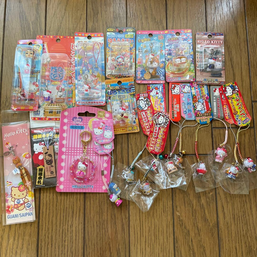 ハローキティストラップまとめ売り