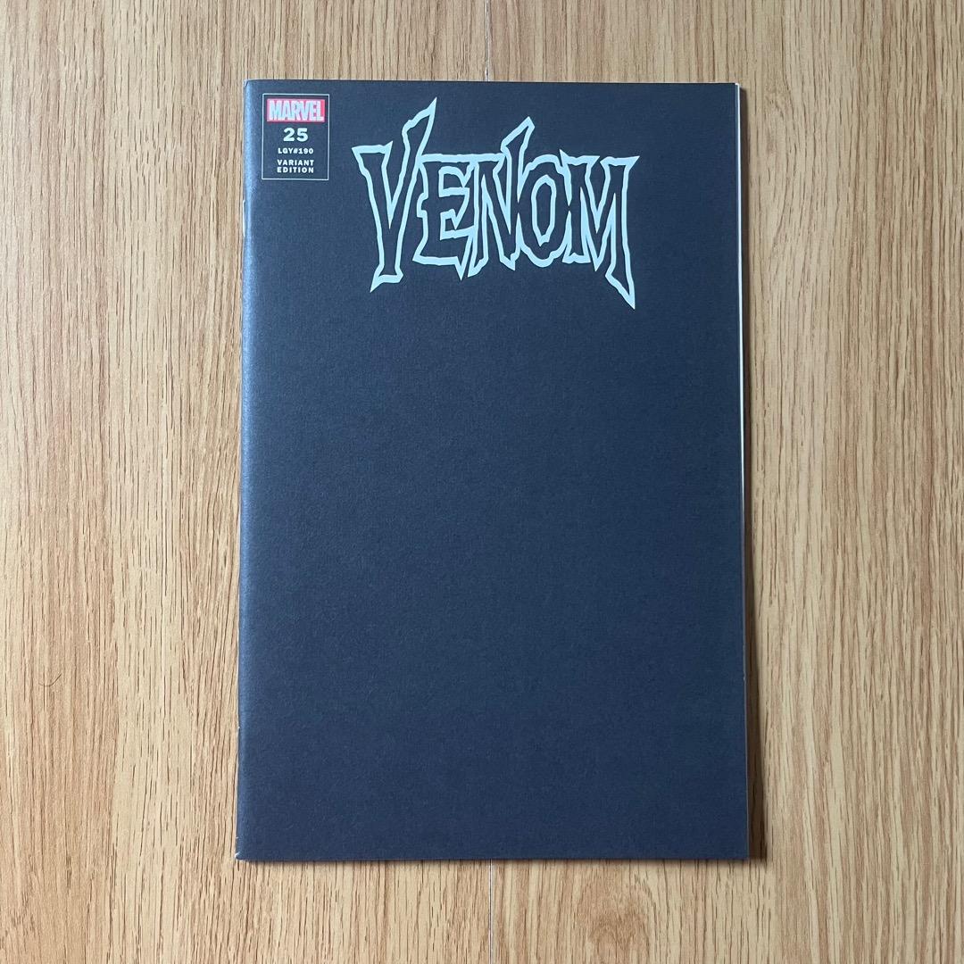 Venom #25 アメコミリーフ ブランクカバー Blank Cover 洋書 - メルカリ