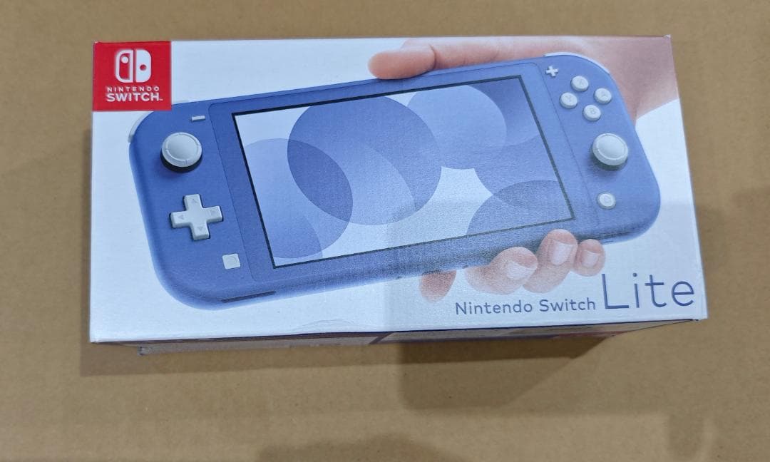 新品 Nintendo Switch Lite ブルー 外箱破損有 - メルカリ