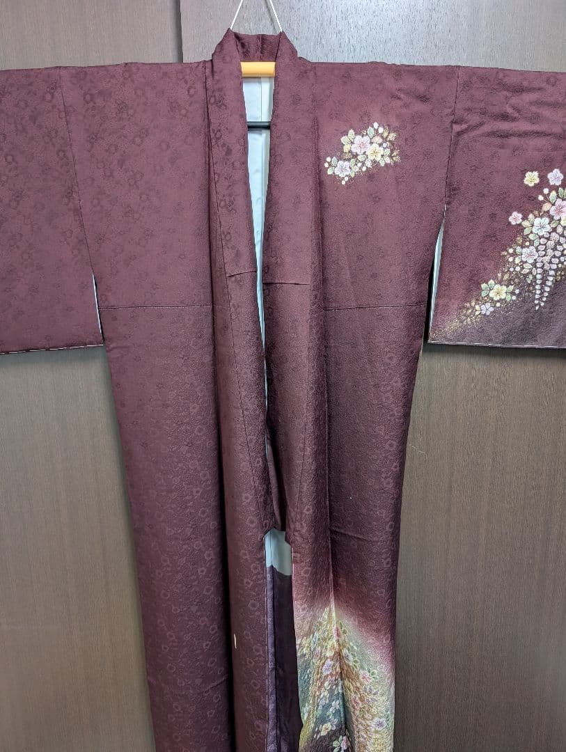 最終値下げ（新品未着用）翠山工房 辻が花付下げ訪問着＆正絹長襦袢