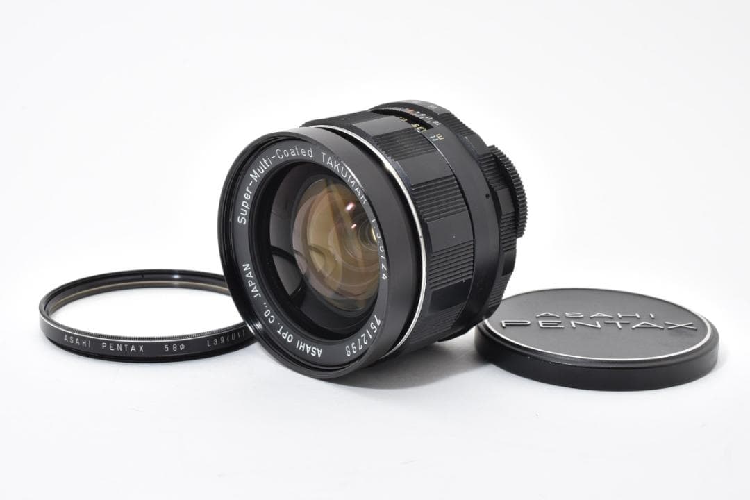 ★極美品★ペンタックス SUPER TAKUMAR 24mm f3.5#1514 ペンタックス PENTAX Super-Takumar 24mm F3.5 前期 前後キャップ