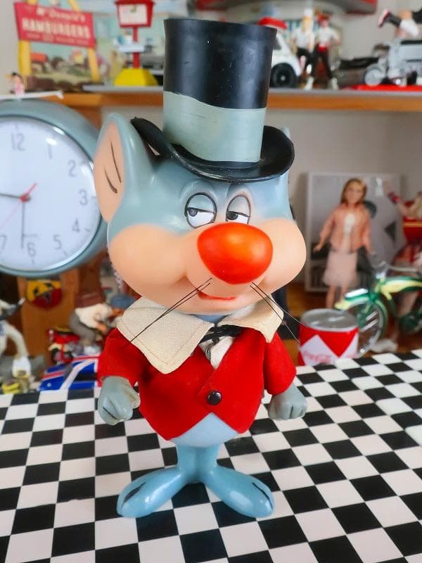 爆レア★絶版 ビンテージ ルーニーテューンズ マーリン ザ マジックマウス Dakin Looney Tunes “Merlin the Magic Mouse” Figure マーリンザ