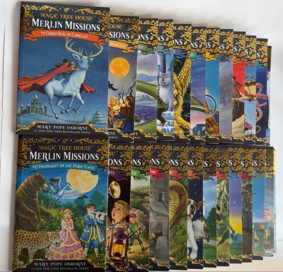 マジックツリーハウスMerlin Missions 1-25巻ボックスセット - メルカリ