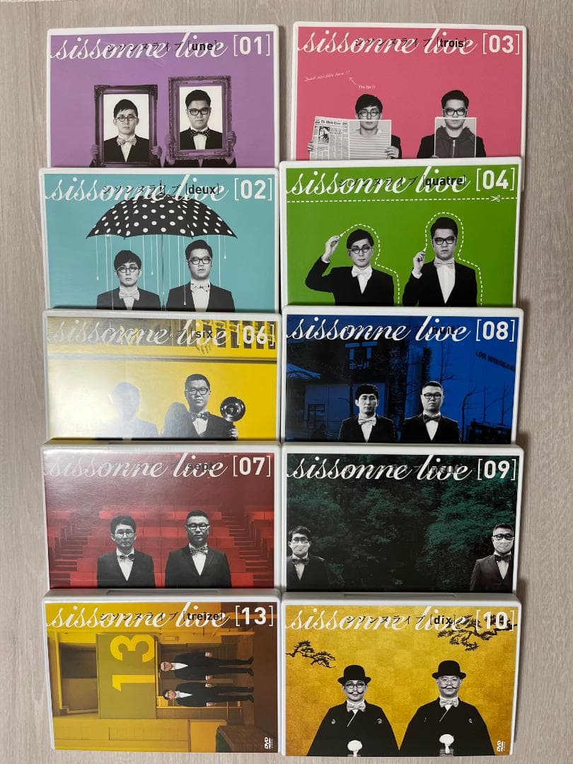 シソンヌライブDVD10本セット 単独公演まとめ売り - メルカリ