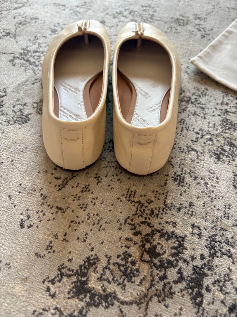 羊革 足袋シューズ 本革 シープスキン ラムスキン レザー バレエシューズ