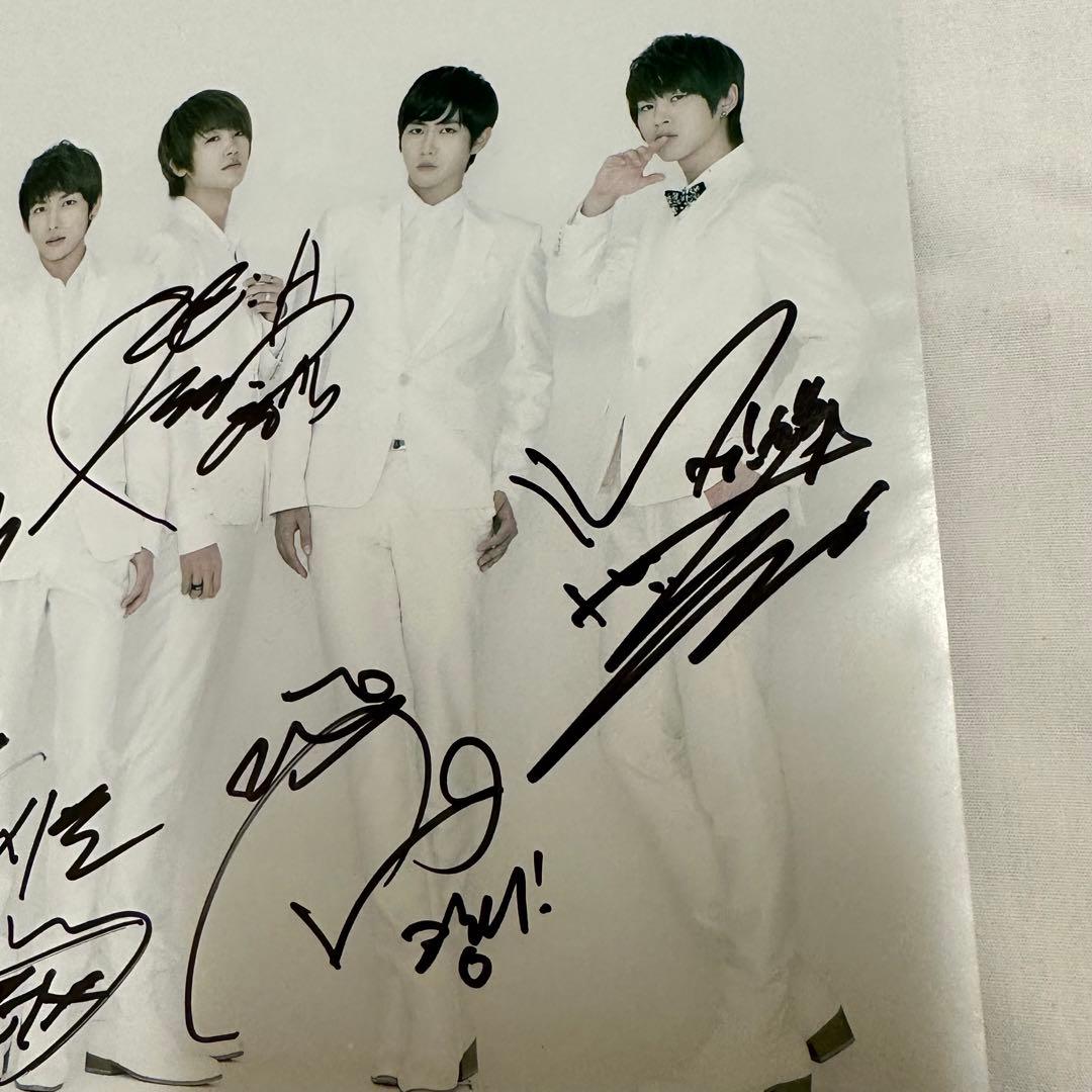 ZE:A ヒョンシク シワン 直筆サイン入り - メルカリ