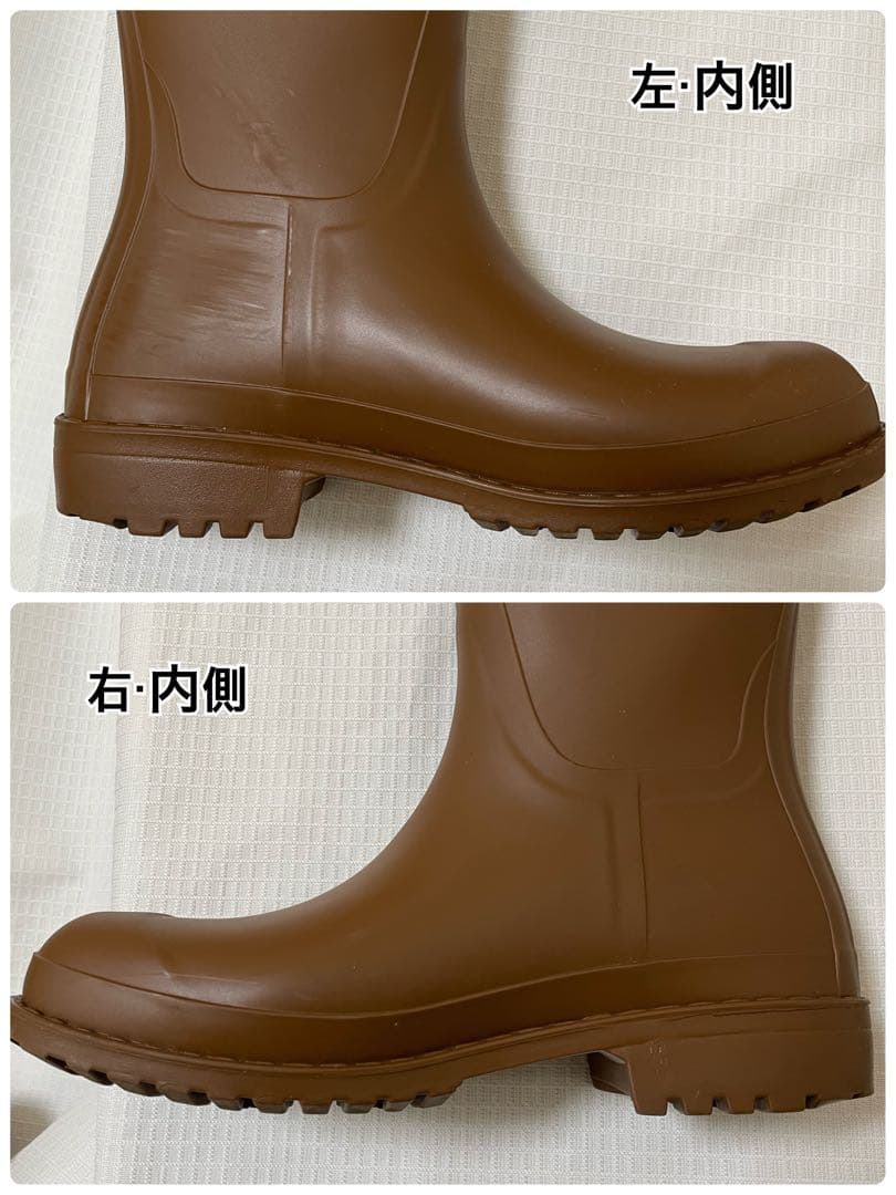 MACKINTOSH レインブーツ ブラウン - メルカリ