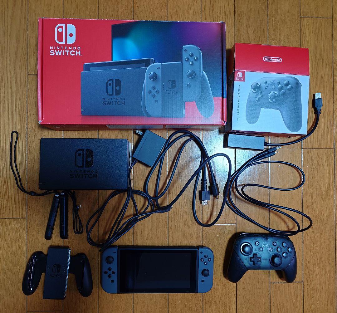 Nintendo Switch 本体(proコントローラー+LANアダプター付) ホリストア｜LANｱﾀﾞﾌﾟﾀｰ for Nintendo Switch: アクセサリー・その他
