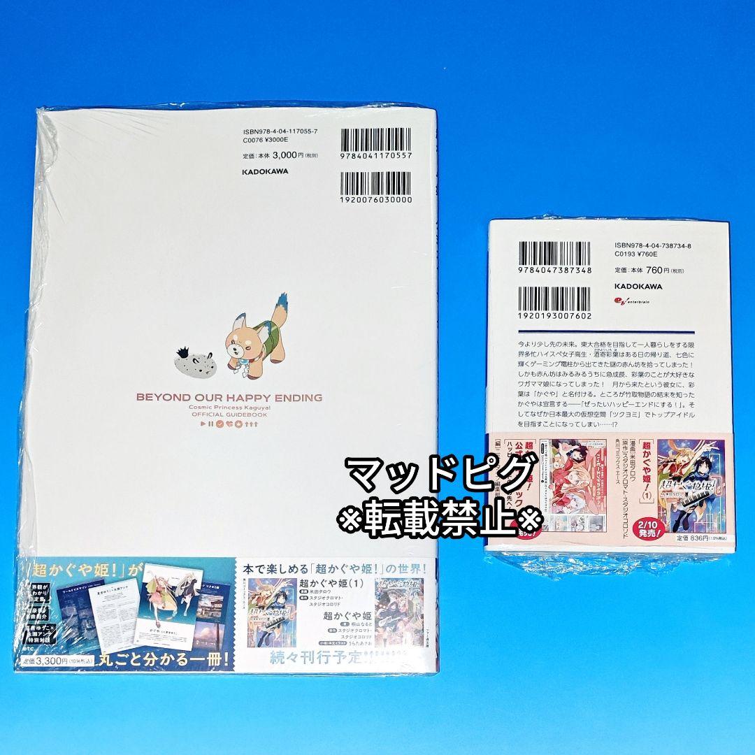 新品未読・初版分 超かぐや姫 ガイドブック 小説 2冊セット - メルカリ