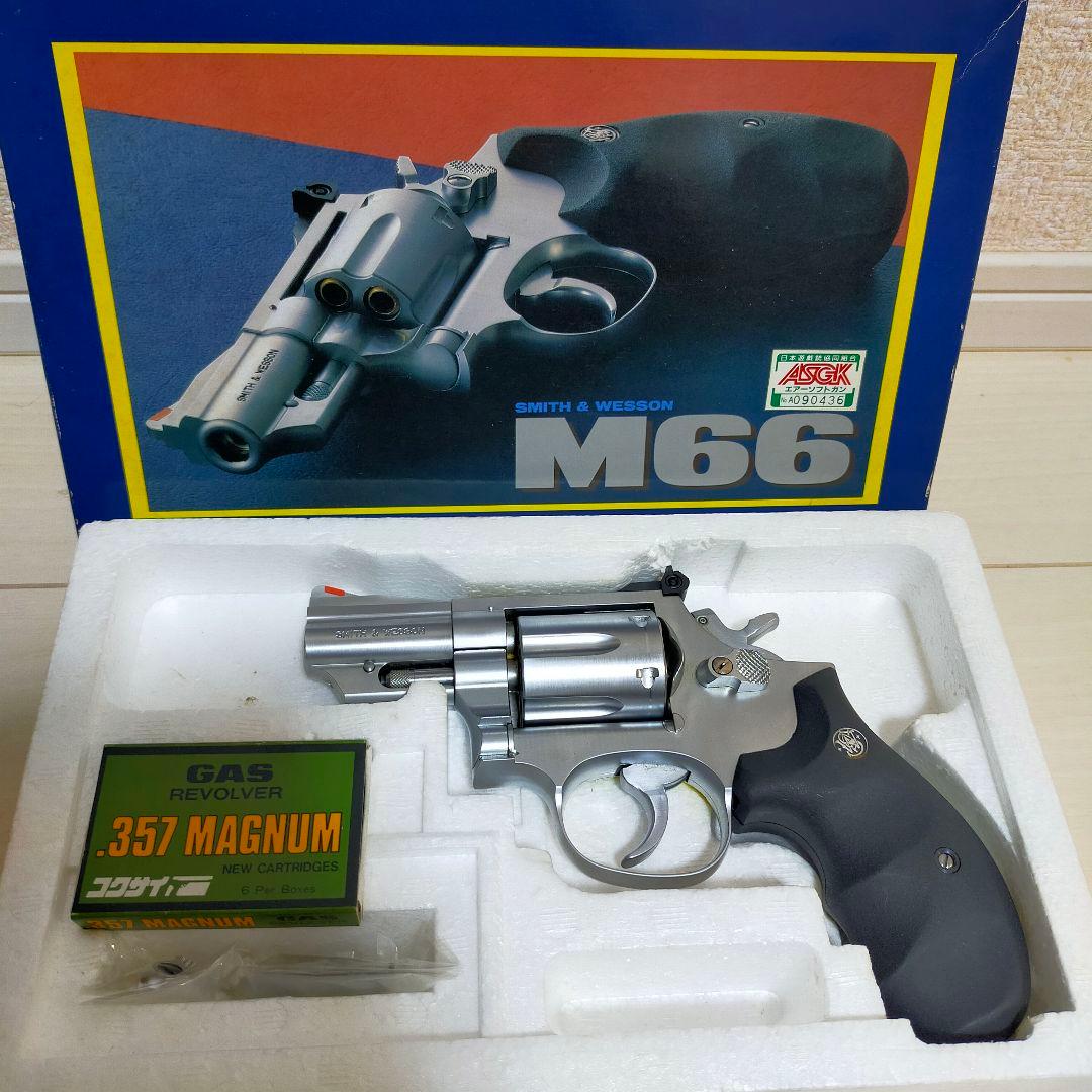 コクサイ　357コンバットマグナム　M66 コクサイ] S&W M66 .357 コンバットマグナム 2.5インチ No.115 最初期