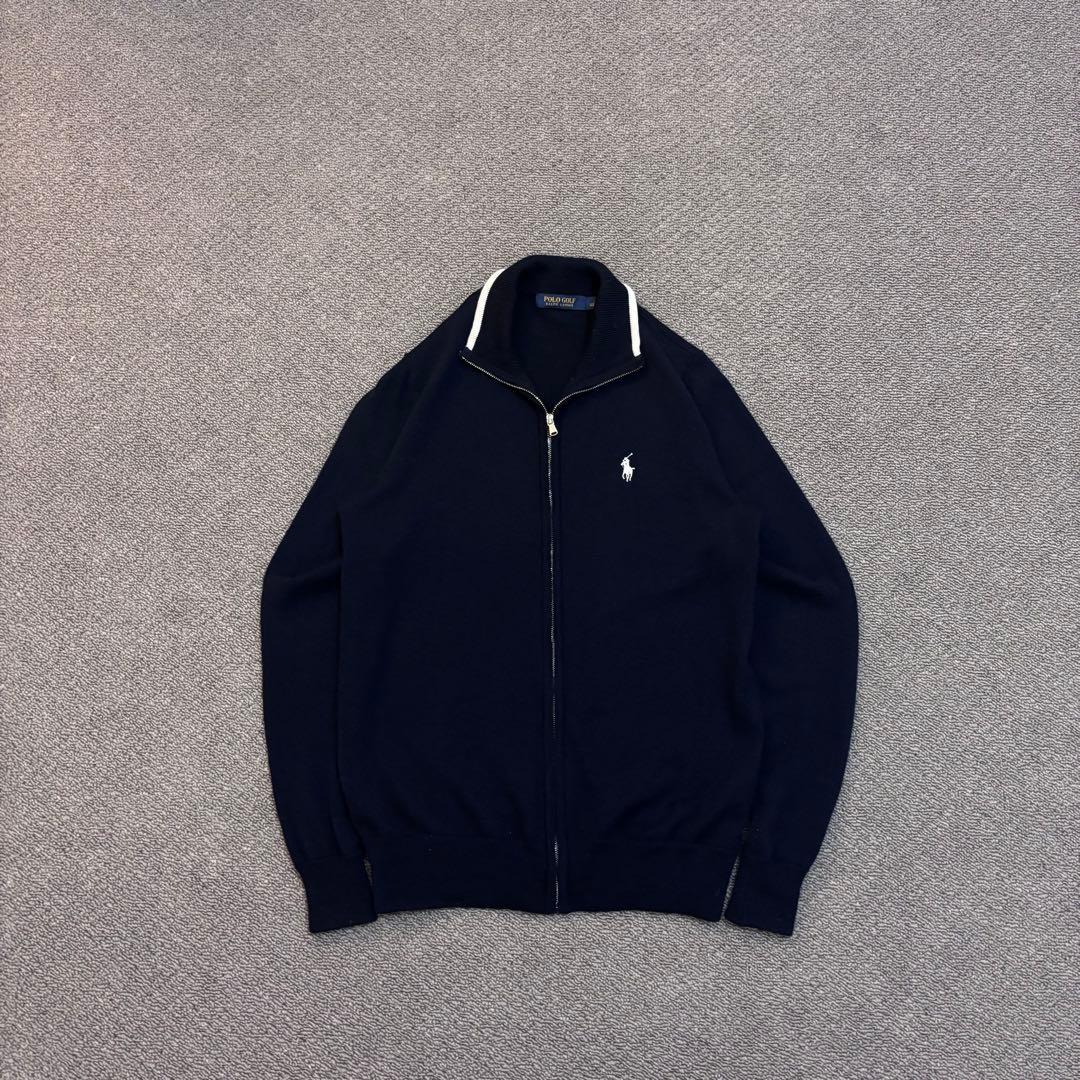 90s Polo Ralph Lauren ドライバーズニット ジップニット - メルカリ