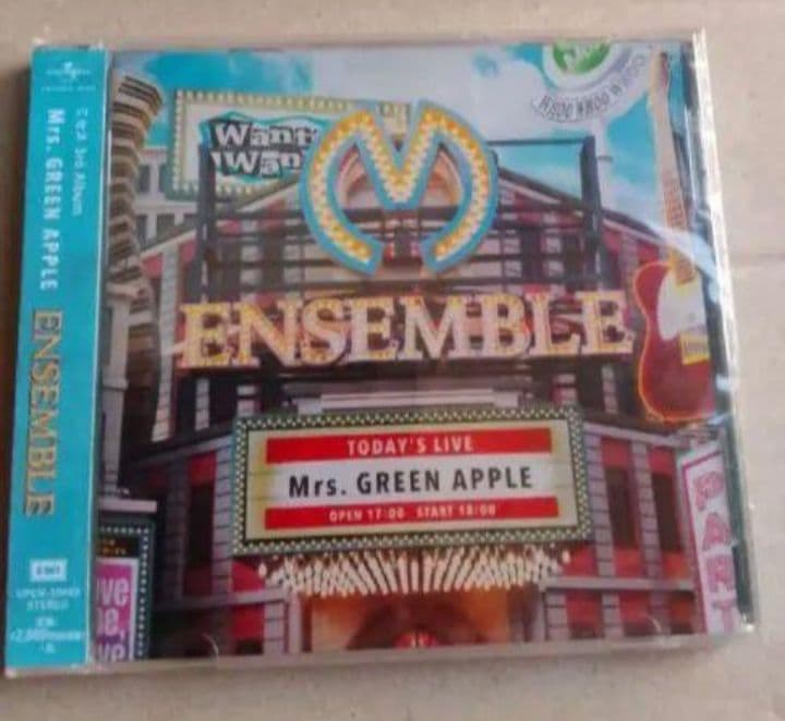 Mrs.GREEN APPLE CD 3作品 新品未開封 - メルカリ
