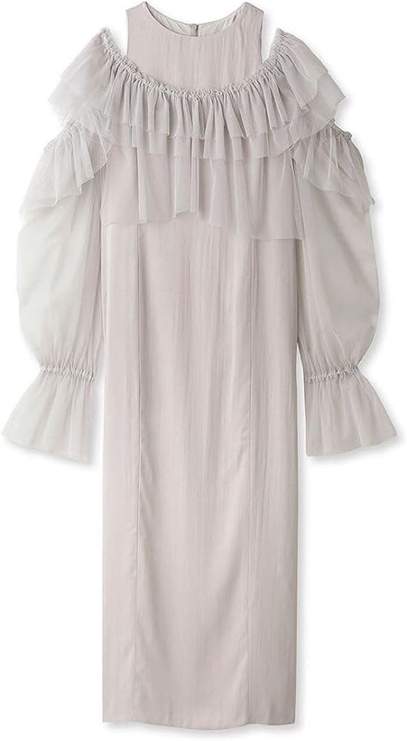 DRIES VAN NOTEN シルク ウール 総柄 パッチワーク ドレス ドリス