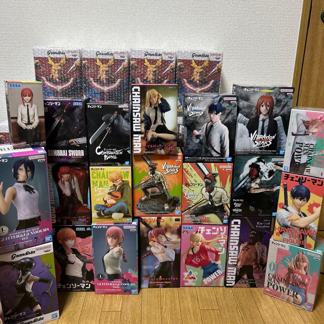 チェンソーマン　フィギュア　まとめ　23個セット SMP Kit Makes Pose チェンソーマン｜発売日：2023年6月19日｜バンダイ