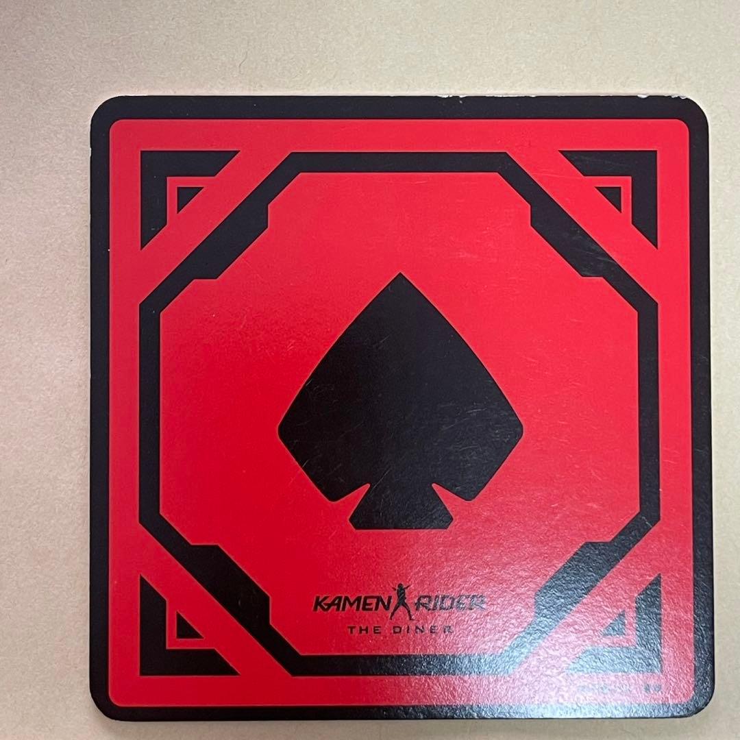 仮面ライダーザダイナー 特典コースター(紙製) アギト キバ ブレイド