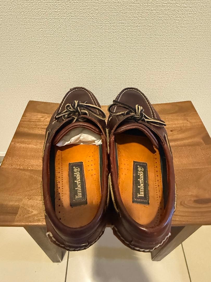 Timberland バーガンディ ローファー EU42 26.5cm