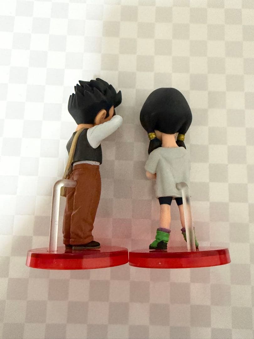 ドラゴンボール ワールドコレクタブルフィギュア 孫悟飯 ビーデル 2体