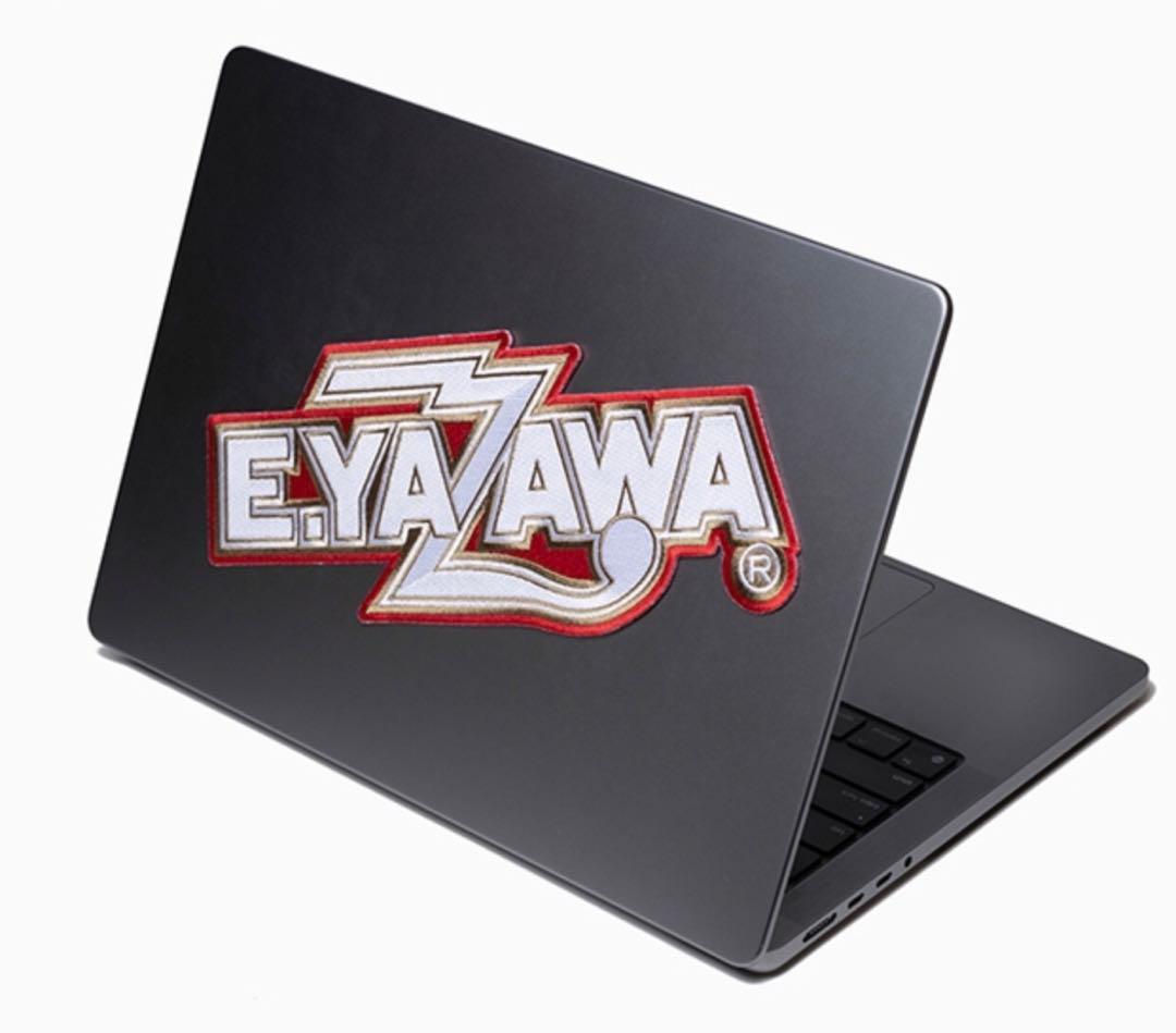 矢沢永吉 E.YAZAWA BIG刺繍ワッペンシール ロゴ ホワイト - メルカリ