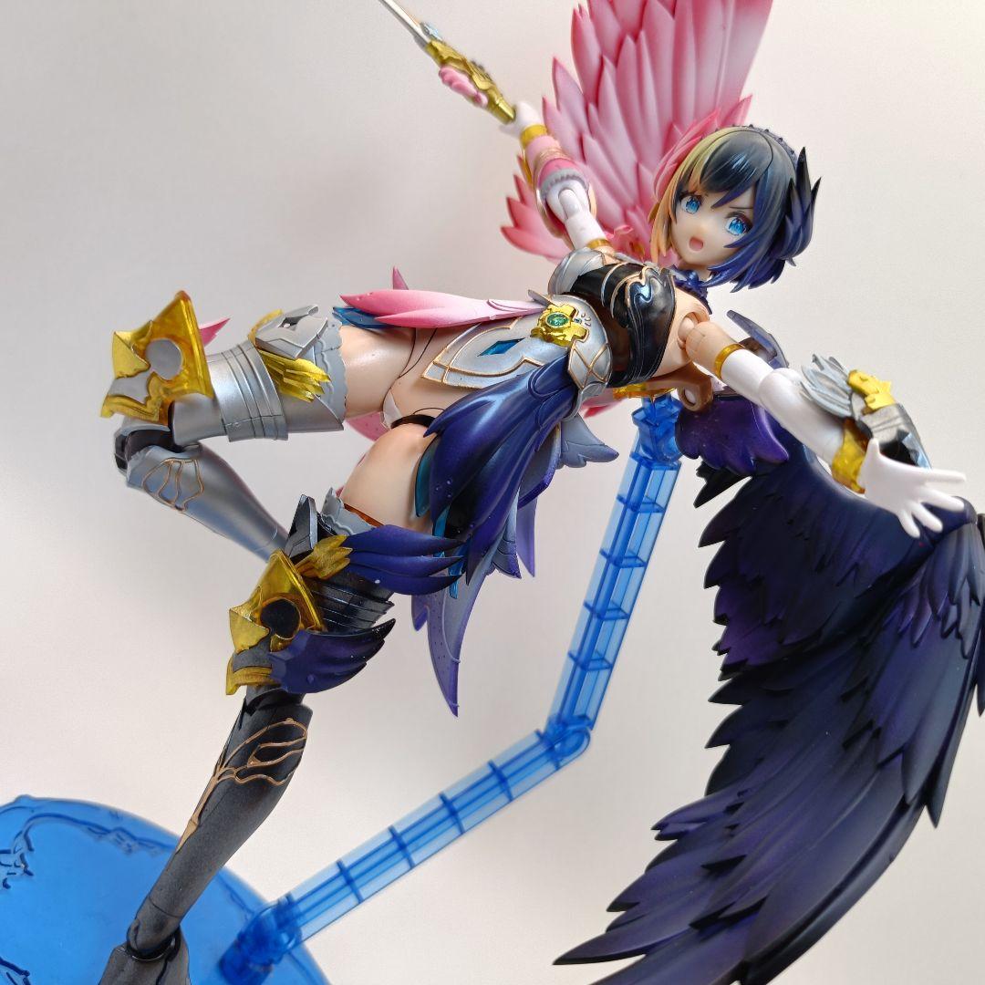 アルカナディア ルミティア 全塗装完成品 美少女プラモデル 心変り