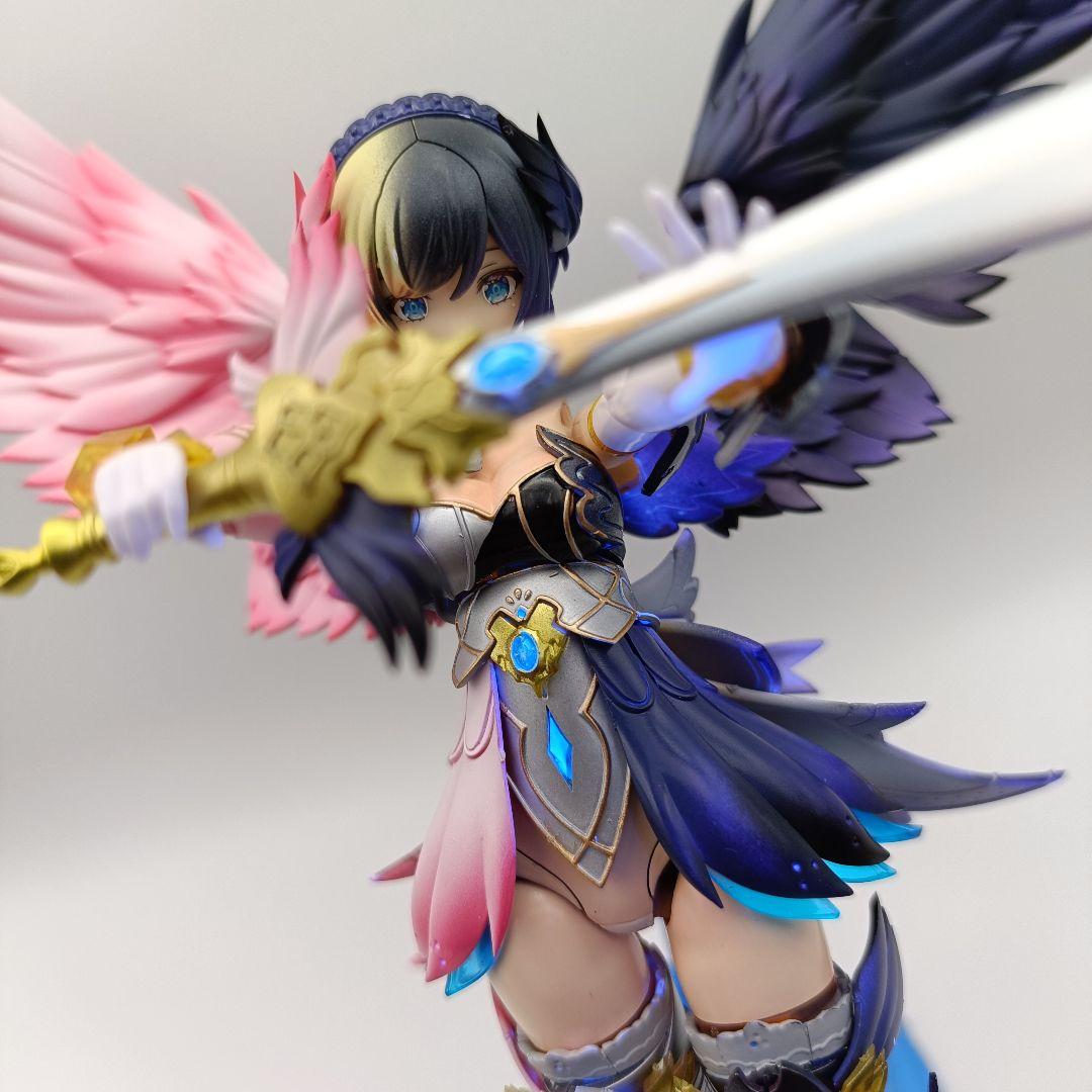 アルカナディア ルミティア 全塗装完成品 美少女プラモデル 心変り